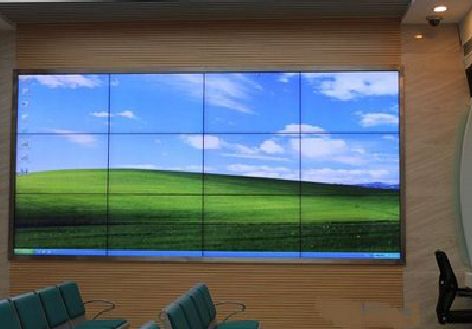 蚌埠液晶拼接屏的另类用法。